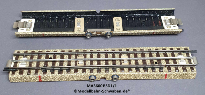 Märklin 3600BSD1/1 H0 M-Kontakt Gleis gerade 180mm
