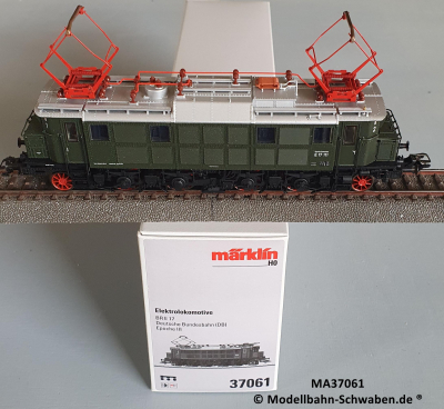 Märklin 37061 H0 MHI E-Lok, E17 111, DB, OVP, MFX, Sound