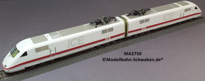 Märklin 3750 H0 MHI ICE -Triebköpfe BR 401 Elisabeth, Digital, DB, OVP