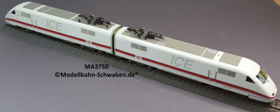 Märklin 3750 H0 MHI ICE -Triebköpfe BR 401 Elisabeth, Digital, DB, OVP
