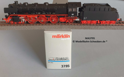 Märklin 3795 H0 Dampflok, BR 003 131-0, DB, OVP, Delta Digital,