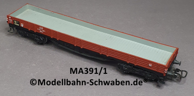 Märklin 391/1 H0 Niederbordwagen BN 496 391, DB