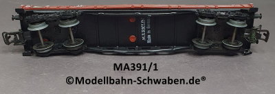 Märklin 391/1 H0 Niederbordwagen BN 496 391, DB