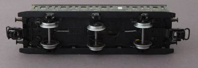 Märklin 4005 H0 Abteilwagen o. Bremserhaus, 2. Kl., Stirnaufschrift 330/1 erhaben, OVP, 1952