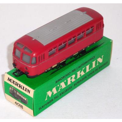 Märklin 4018 H0 Beiwagen 142070 zum Schienenbus, DB, OVP