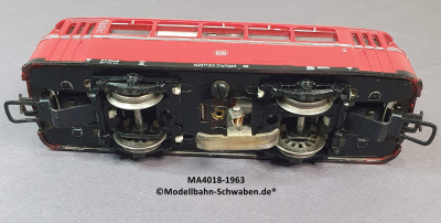 Märklin 4018 H0 Beiwagen 142071 zum Schienenbus, VB 142 995, DB, OVP, BZ ca. 1971