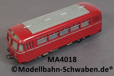 Märklin 4018 H0 Schienenbus Beiwagen DB800B, 142070 Stgt., OVP