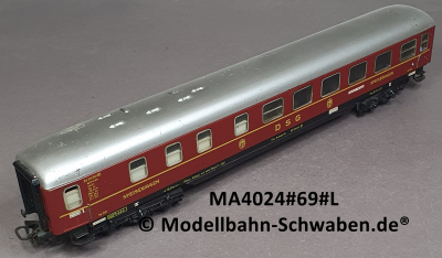 Märklin 4024 H0 D-Zug-Speisewagen, Blech, BN DB 001001, DSG Bz.1964