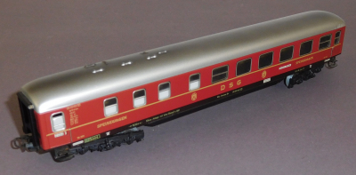 Märklin 4024 H0 DSG Speisewagen, 001001, WR4üm, OVP, 1969