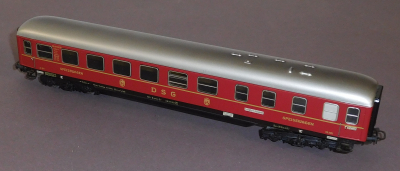 Märklin 4024 H0 DSG Speisewagen, 001001, WR4üm, OVP, 1969