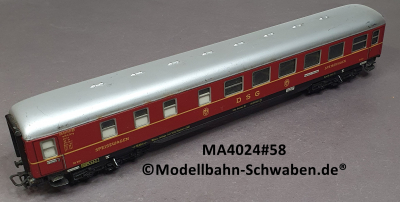 Märklin 4024 H0 Speisewagen, DSG. 001001, WR4ümg, m.Bel., BZ 1958