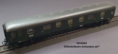 Märklin 4044 H0 D-Zug-Gepäckwagen mit Innebeleuchtung und Schlusslicht DB, OVP