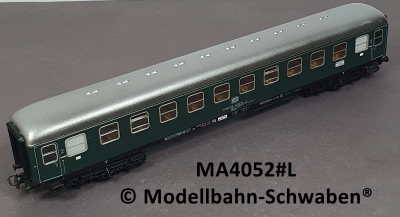 Märklin 4052 H0 Schnellzugwagen 2.Kl., BN 51 80 22-40 224-3, Chromoxidgrün, DB