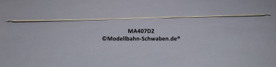 Märklin 407/2D Spur 00 Oberleitung gerade doppelte Länge 360mm