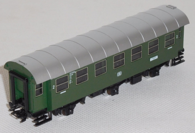 Märklin 4079 H0 Umbauwagen 2.Kl. m. Beleuchtung, DB, OVP