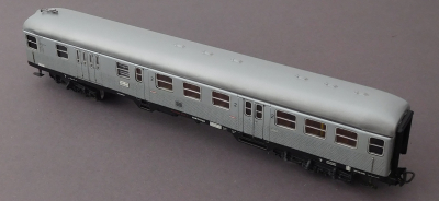 Märklin 4081 H0 Nahverkehrswagen, Steuerabteil, Gepäckraum, 2.Kl. 96 384 Stg, Lichtwechsel, DB, OVP, 1970