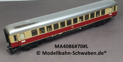 Märklin 4086 H0 TEE-Großraumwagen 1.Kl., Blech, BN Ap4üm 10517, DB, Bz ca ab 1970
