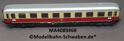 Märklin 4089 H0 TEE-Abteilwagen, 1.Kl., beleuchtet und mit Schlusslichter, DB, BZ 1968