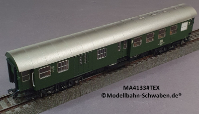 Märklin 4133 H0 Personen- / Umbauwagen 2. Kl,,m.Gepäckabteil, DB, OVP, TrixExpress