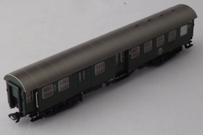 Märklin 4133 H0 Umbauwagen 2. Kl. mit Gepäckabteil und Beleuchtung, DB, OVP