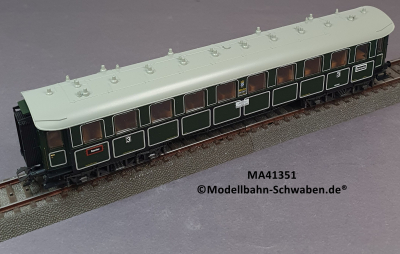 Märklin 41351 H0 Schnellzug-/Personenwagen, 3. Kl., KBSB. OVP