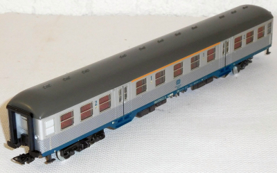 Märklin 4158 H0 Nahverkehrswagen, Silberling m.Bel., 1./2.Kl., DB, OVP
