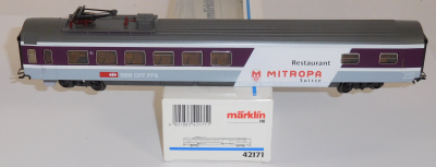 Märklin 42171 H0 Mitropa Restaurantwagen, SBB, OVP