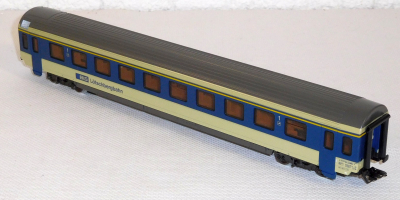 Märklin 4218 H0 Schnellzugwagen 1.Kl., Lötschbergbahn, beleuchtet, BLS, OVP