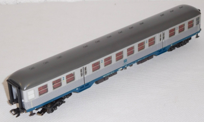 Märklin 4256 H0 Nahverkehrswagen, Silberling m.Bel., 2.Kl., DB, OVP