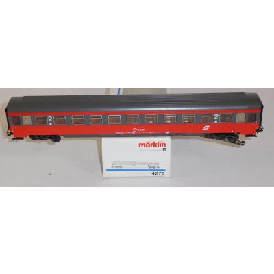 Märklin 4273 H0 Personenwagen 2.Kl.m. Beleuchtung, ÖBB, OVP