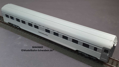 Märklin 43602 H0 Schnellzugwagen Streamliner Sleeper, Schlafwagen, AT & SF, OVP