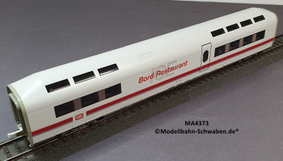 Märklin 4373 H0 ICE Mittelwagen Bordrestaurant, Beleuchtung, BN 804 009-9, DB, OVP