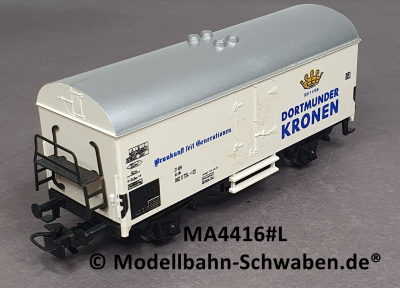 Märklin 4416 H0 Kühl- / Bierwagen, Ichqrs 377, DORTMUNDER KRONEN, BN 082 0 724-1, DB, Bz ab 1976