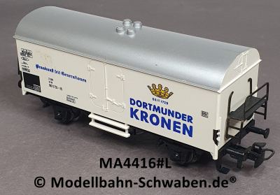 Märklin 4416 H0 Kühl- / Bierwagen, Ichqrs 377, DORTMUNDER KRONEN, BN 082 0 724-1, DB, Bz ab 1976