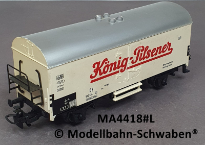 Märklin 4418 H0 Kühlwagen König Pilsener, Ichqrs 377, BN 502 534, DB
