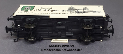 Märklin 4419 Kühl- / Bierwagen Gemeinde Merklingen, OVP