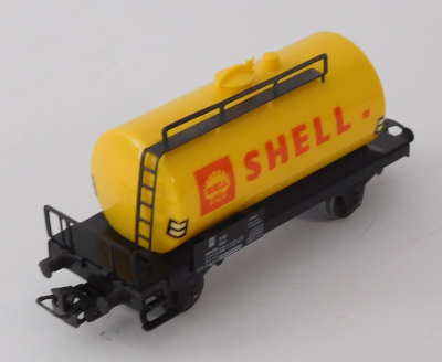 Märklin 4502 H0 Kesselwagen Shell, 002 1 112-6, gelb, DB, OVP