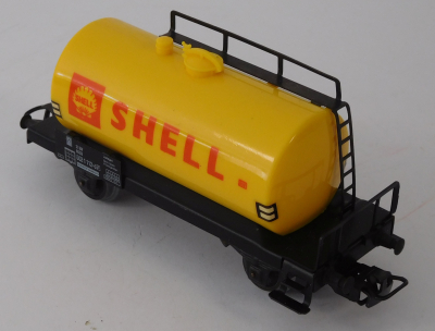 Märklin 4502 H0 Kesselwagen Shell, 002 1 112-6, gelb, DB, OVP