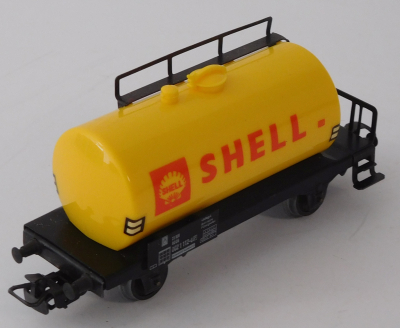 Märklin 4502 H0 Kesselwagen Shell, 002 1 112-6, gelb, DB, OVP