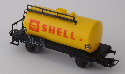 Märklin 4502 H0 Kesselwagen Shell, 002 1 112-6, gelb, DB, OVP