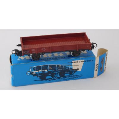 Märklin 4503 H0 Niederbordwagen, 464 637 X05, DB, OVP