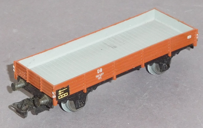 Märklin 4503 H0 Niederbordwagen, DB 464 637 und Stirnseite 305