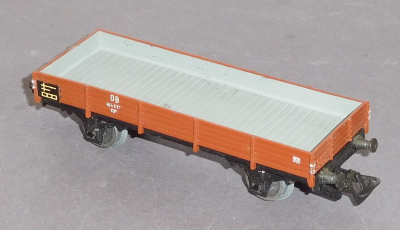 Märklin 4503 H0 Niederbordwagen, DB 464 637 und Stirnseite 305