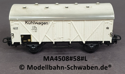 Märklin 4508 H0 Kühlwagen, BN 327 154 Tko02, DB, Bz ab 1958