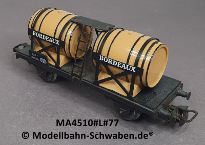 Märklin 4510 H0 Weinwagen Bordeaux, Bz. ca. 1977