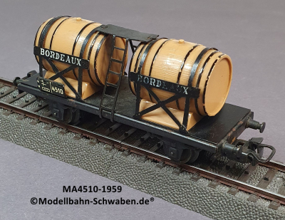 Märklin 4510 Weinwagen Bordeaux, Bz. ca. 1959