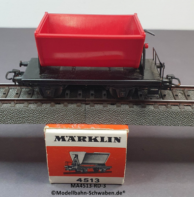 Märklin 4513 H0 Loren-Kippwagen, OVP