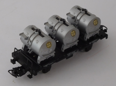 Märklin 4520 H0 Behältertragwagen, 014 084, DB, OVP, 1970