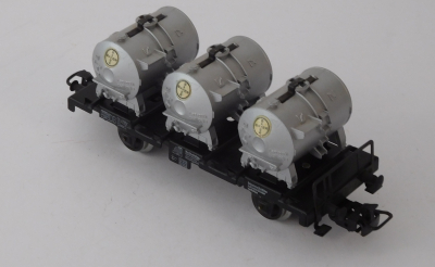 Märklin 4520 H0 Behältertragwagen, 014 084, DB, OVP, 1970