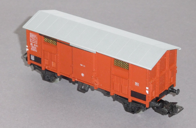 Märklin 4550 H0 Gedeckter Güterwagen FI117 433, FS, OVP, 1961-1970